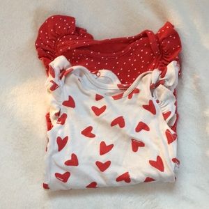 Jessica Simpson short sleeve onesie .